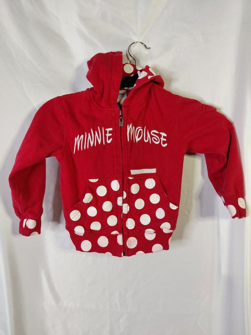 TODDLER MINNIE MOUSE HOODIE
